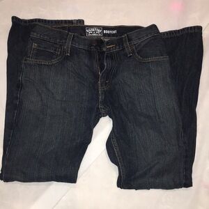 Signature Levi Strauss & Co. Bootcut Jeans | Dark Wash | Size 30W x 30L